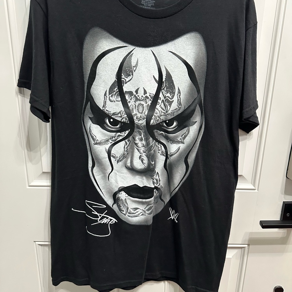*RARE* WWE Officially Licensed 2014 Sting T-shirt! Size Medium, UNISEX NWOT